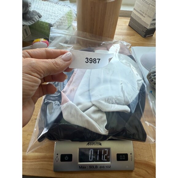 Zara Womens Colorblock Hooded Lightweight Track Jacket Size M 1/4 Zip Athletic - Picture 7 of 8